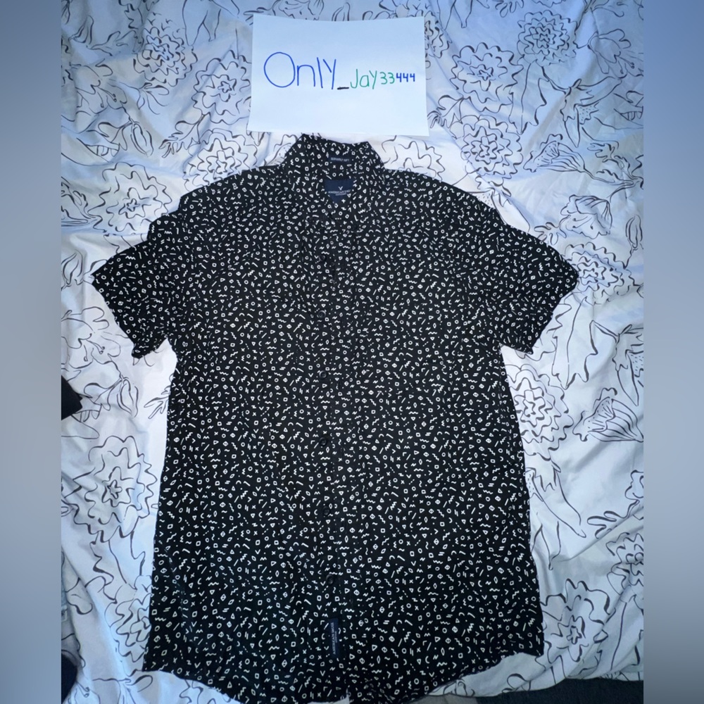 American eagle outfitters cotton button shirt
